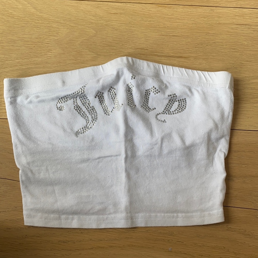 Juicy Couture White Tube Top